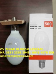 Lampu Mercury ML 500 Watt E40 220V
